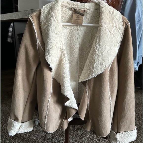 Jackets & Blazers - Suede jacket